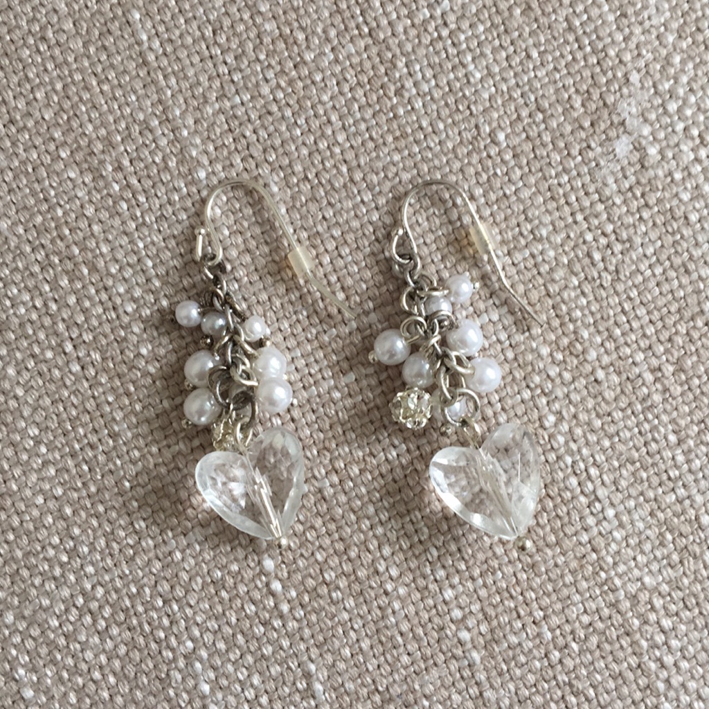 Silver American Eagle Earrings 10$